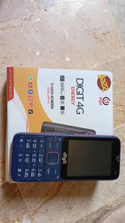 Jazz digit 4g touch screen with WiFi and hot-spot and playstore