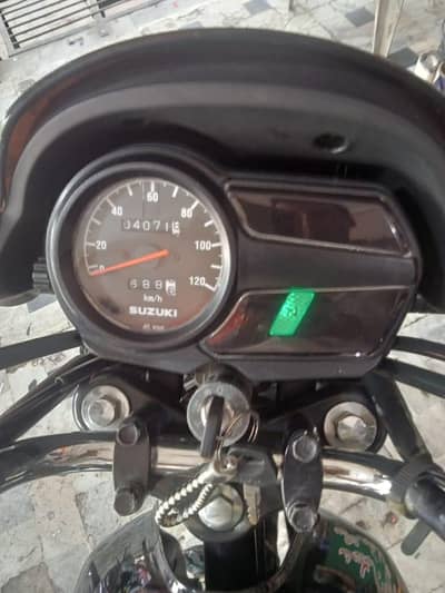 Suzuki 110 Black Color 2025 Model