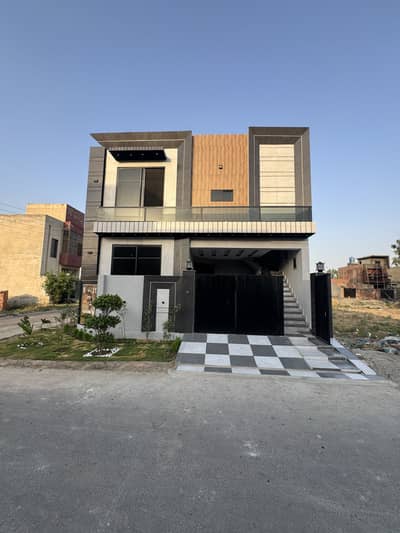5 Marla Beautiful Corner Ultra Modern House For Sale In Al Haram Garden Near Central Park Housing Society Lahore