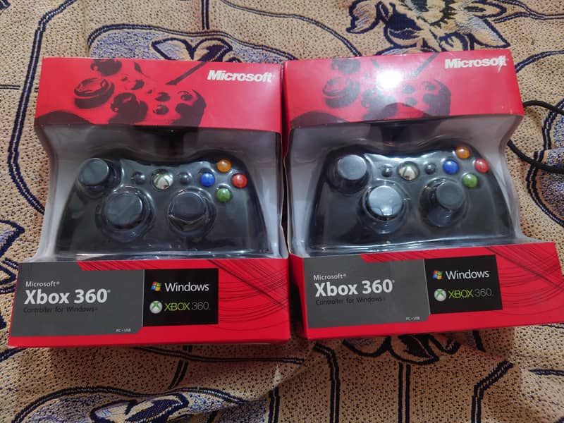 2 Xbox 360 wired controller 1