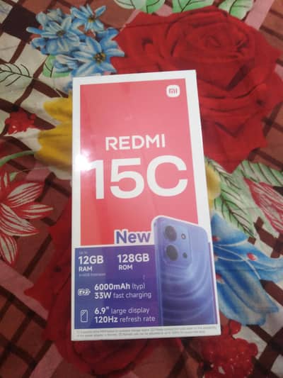 REDMI 15 C 12 RAM 128 ROM