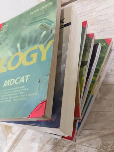 Mdcat All books 2026 best notes for the Mdcat and NUMS 9/10 condition