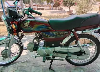 bike 70cc urgent