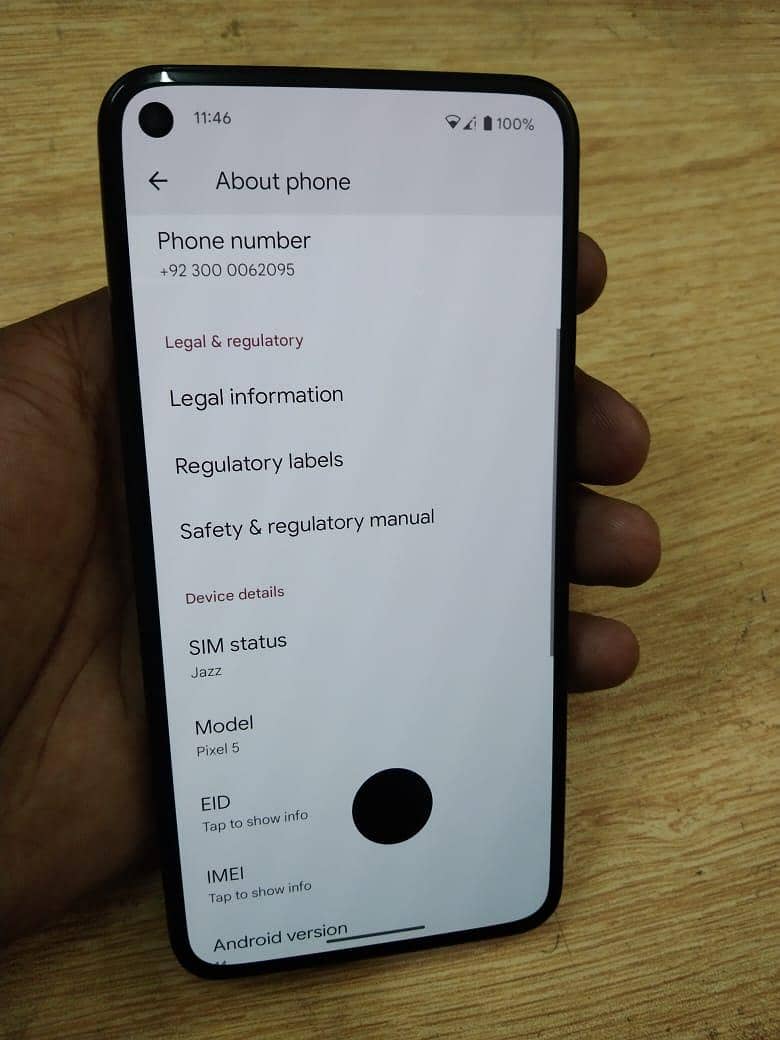 Google Pixel 5 5