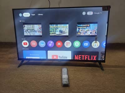 TCL 32Inch Android TV With Complete Box
