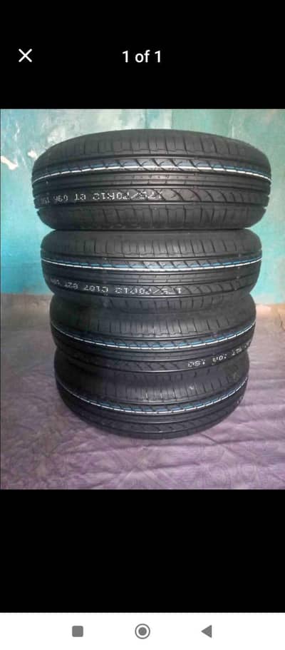 155/70r12 aur 175/70r13 2no set available hain rate final 20k each
