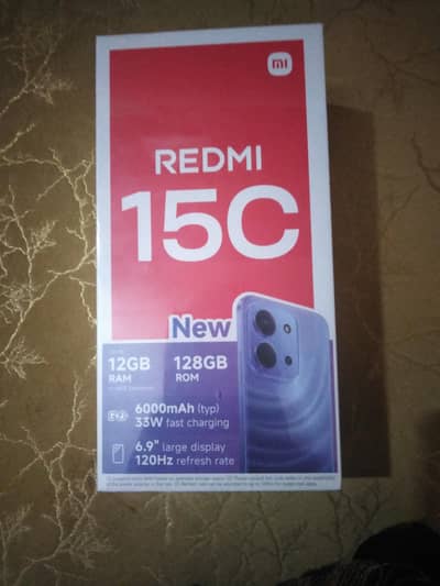 REDMI 15 C 12 RAM 128 ROM