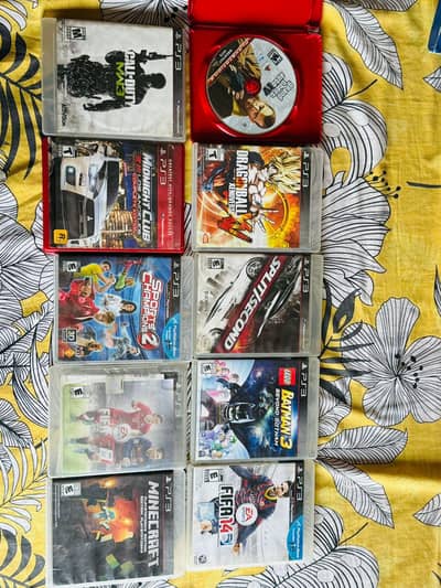 10 sedies PS 3