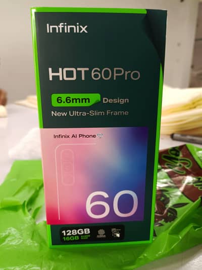 Infinix hot 60 pro 8 / 128