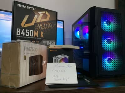 Ryzen 5600x + RTX 4060ti Gaming PC