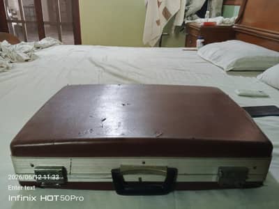 suitcases . . and briefcase