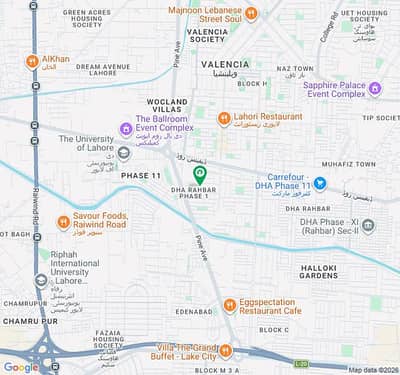 8 MARLA COMMERCIAL PLOT IN DHA 11 RAHBAR - SECTOR 1 - OPPOSITE ROOTS UNIVERSITY