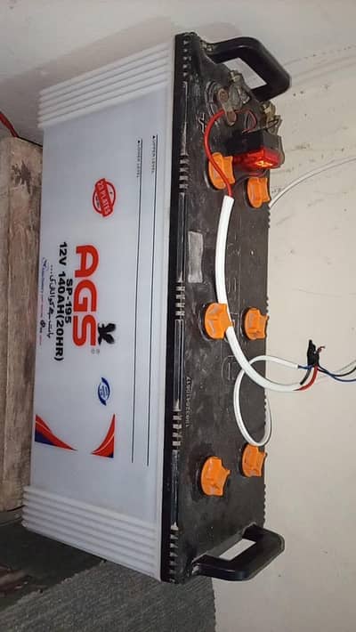 Ags bettery . ok condition. ok meter working. home use bettery
