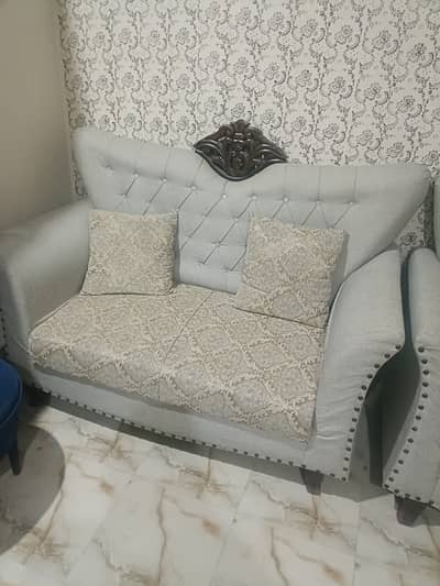 7 seater sofa with coffee set