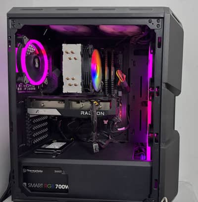 Gaming Pc Ryzen 5 3600 , b450m , Rx 6600xt 8gb ,16 gb ram 3600mhz