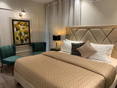 1 BHK Fully Furnished Luxury Apartment Available On Installment In Gulberg 3 Lahore.