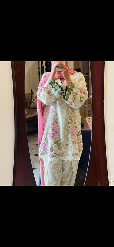 Ethnic 2pc Embroidery dress 