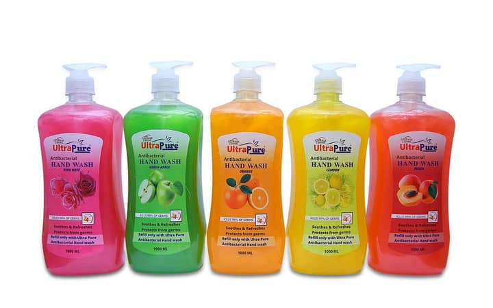 Ultra Pure Antibacterial Hand Wash – 1000ml (Multiple Fragrances)