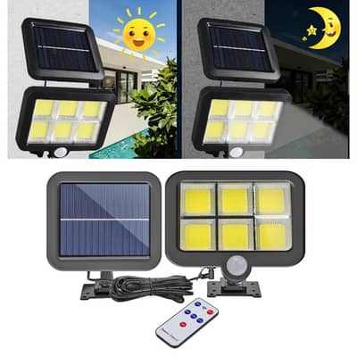 Outdoor Solar Light Waterproof - Motion Sensor Security Lamp For Home