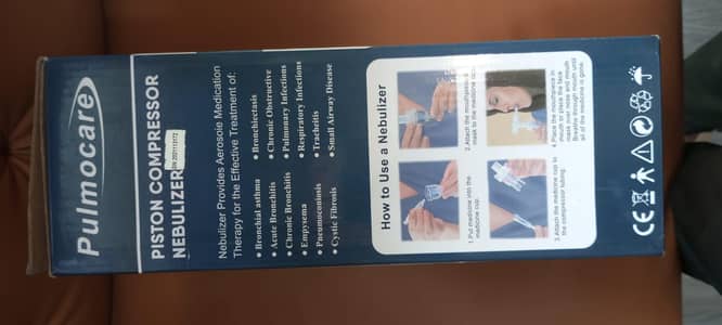 Pulmocare Piston Compressor Nebulizer