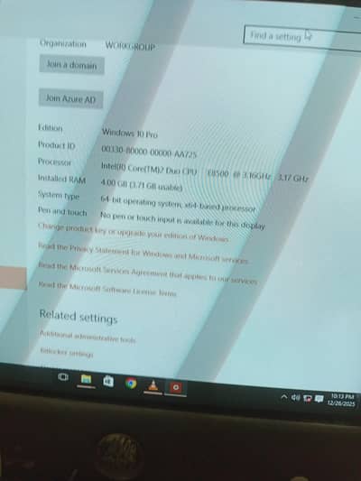 hp core 2 duo