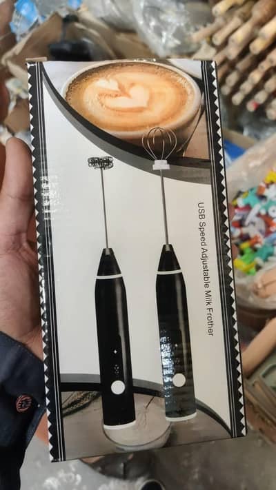 New 2 in 1 Rechargable high quality coffee beater & mixer