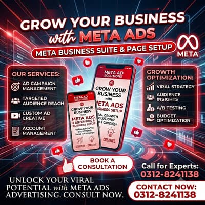 Grow Your Business with Facebook, Instagram,WhatsApp & TikTok Ads