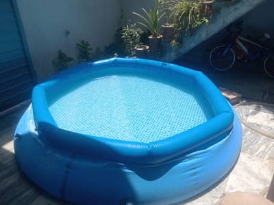 family size swimming pool