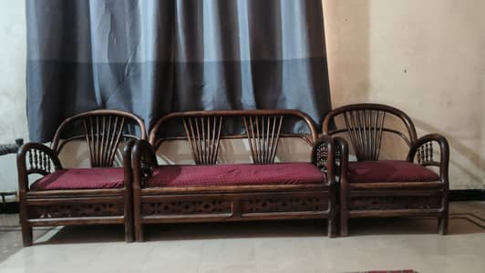 Wooden Sofa set