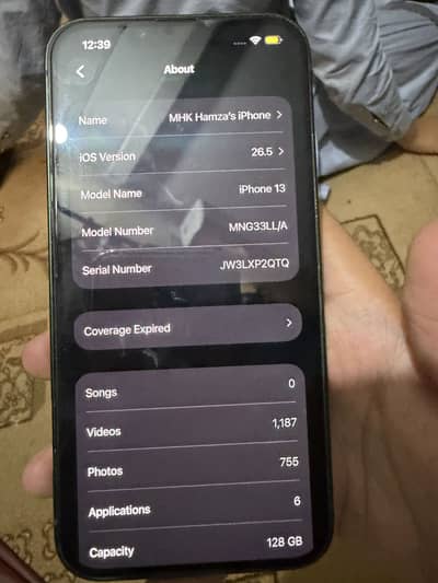 iPhone 13 128gb JV