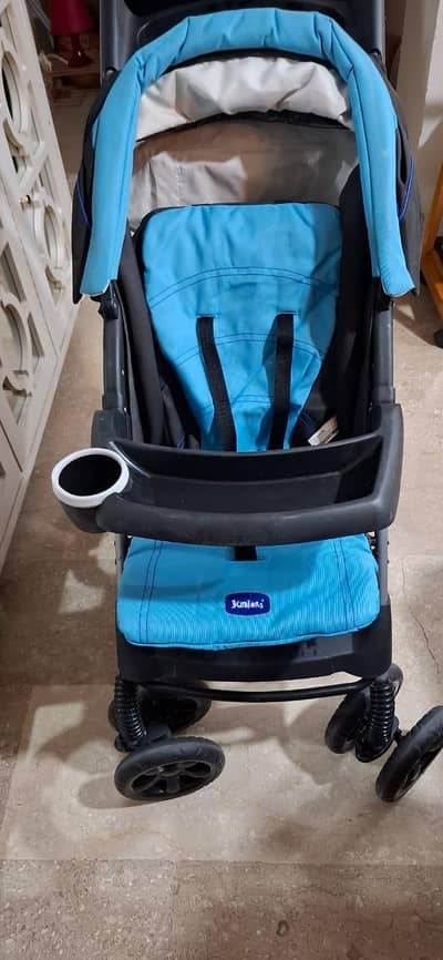 Juniors stroller with carry cot