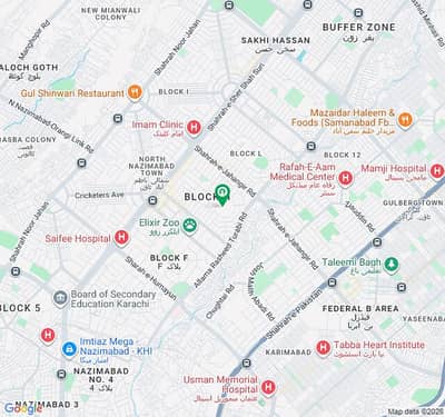 Flat is available for sale Located at Prime Location of North Nazimabad Block-H
