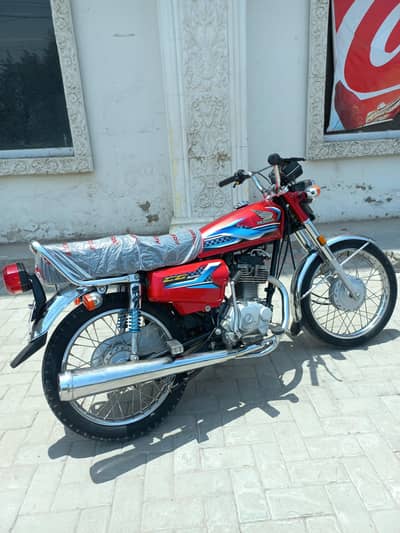 Honda CG125 2024 Like New urgent sale