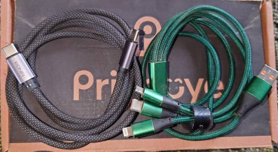 Ronin 240 watt type c to c & USB to all type cable available