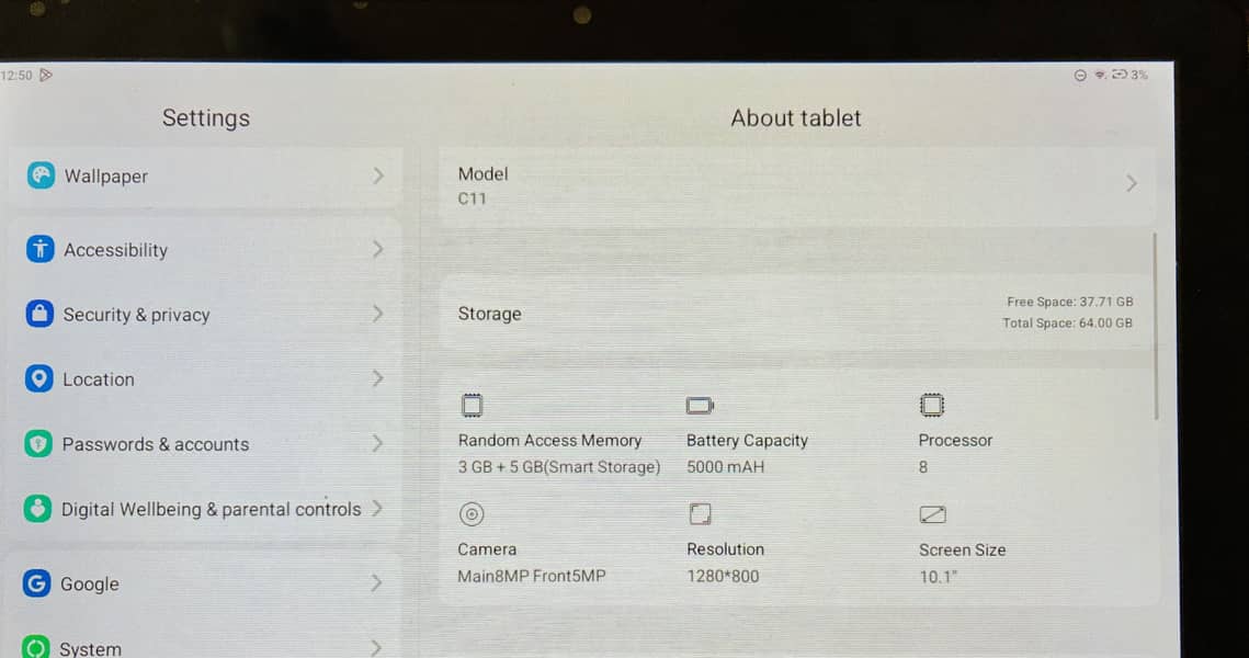Android Tab 2