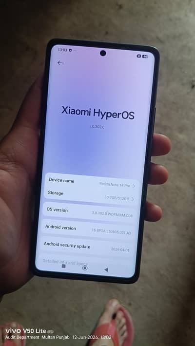 Xiaomi Redmi Note 14 Pro 12+12/512