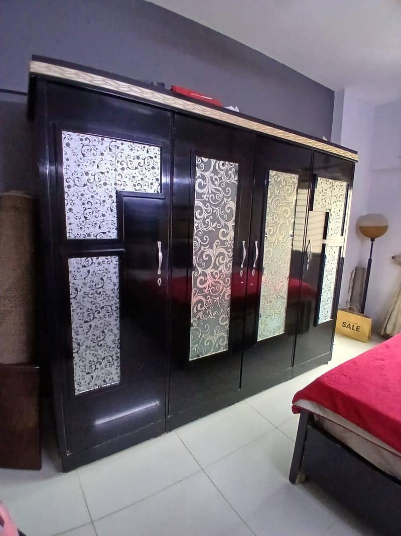 used bed set 3