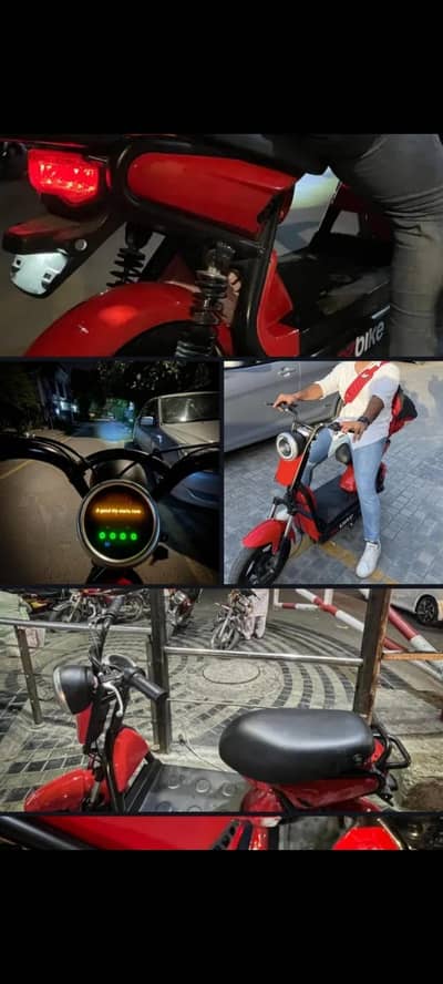 EZ Bike Electric Scooty for sale-perfect body & motor