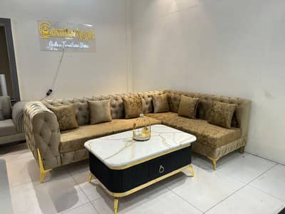L shape Sofa / Sofa Set / 6 Seater Sofa
