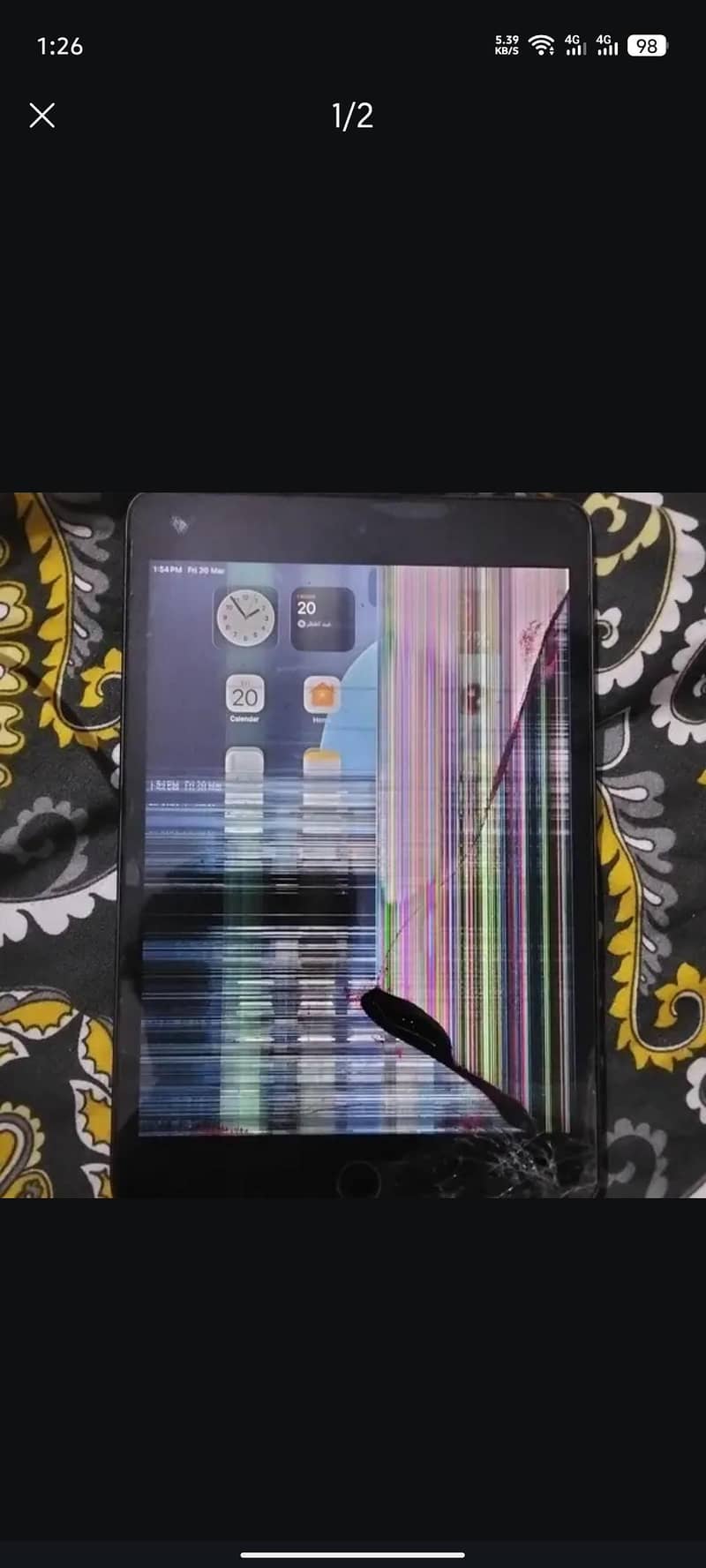 ipad mini 5th generation broken screen 0
