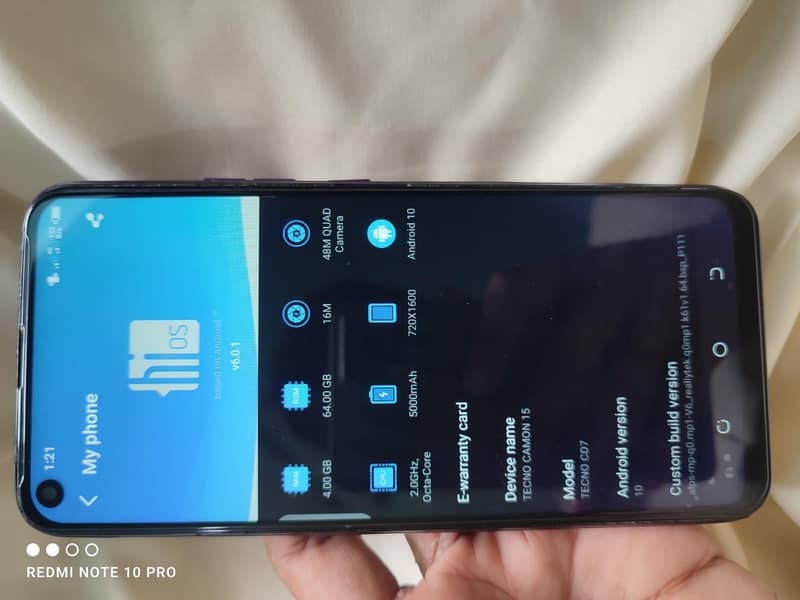 Tecno CAMON 15 8