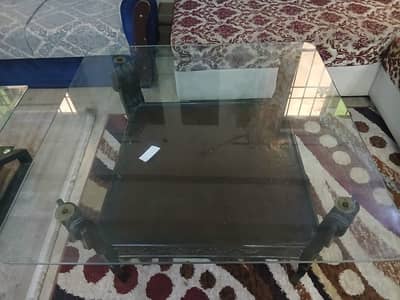 Solid wood center table