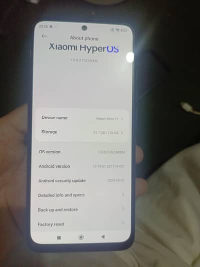 Realme not 11/  8 GB 128 GB