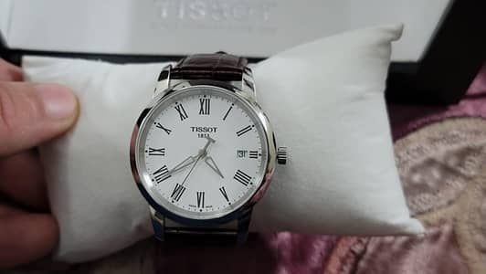 Tissot Classic Dream Brown burgundy leather