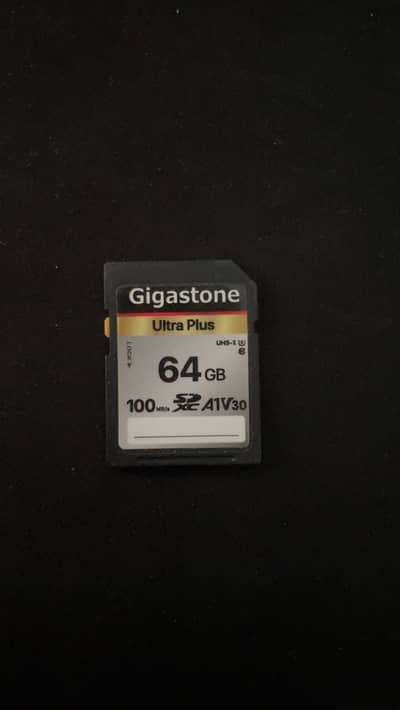 Camera Memory Card 64GB Gigastone 100Mbps