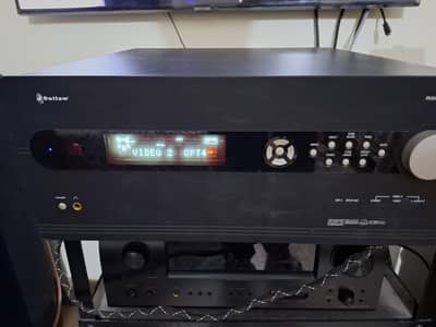 Outlaw preamplifier 990 with Samson S-700 Power Amplifier