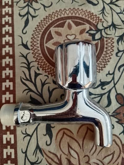 Faisal Sanitary ABS Chrome Bib Cock Tap