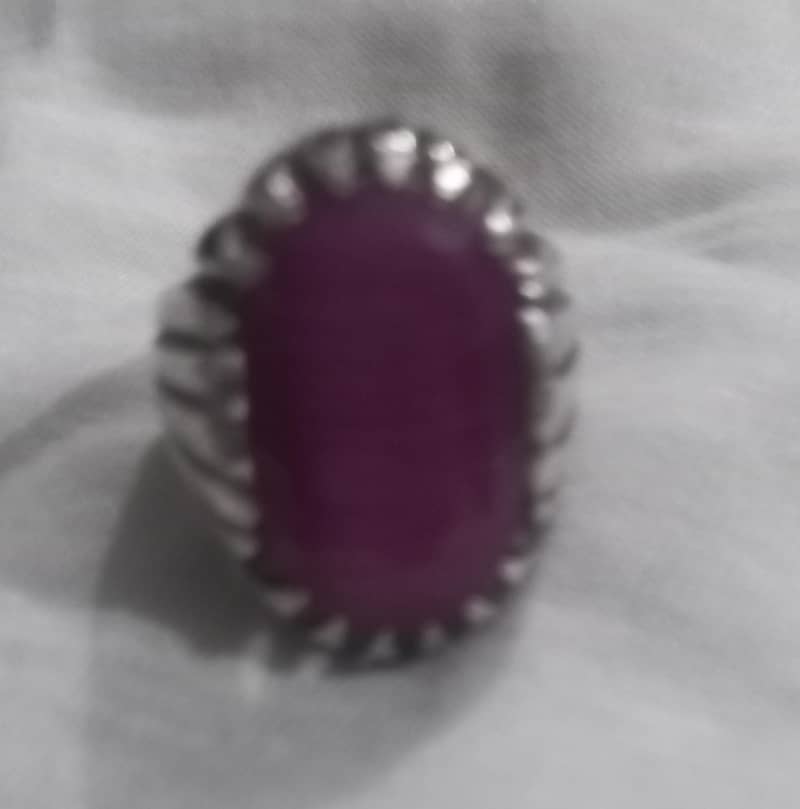 Ruby stone Ring 1