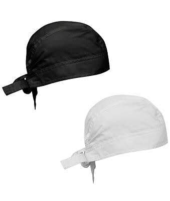 black and white bandana chef cap at cheapest rate