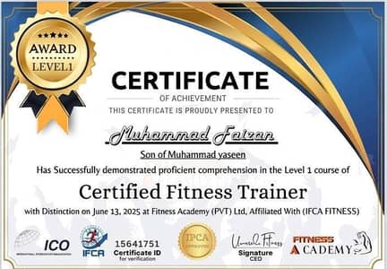 best fitness trainer in jhelum